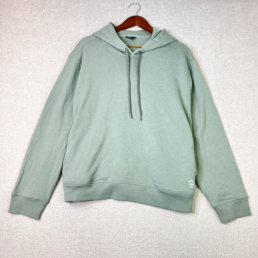 Allbirds R&R Hoodie XXL Hazy Pine Organic Cotton Hemp Pullover Sweatshirt